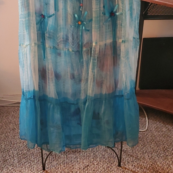 💥 Pretty Chiffon light weight ribbon Skirt - Picture 2 of 7